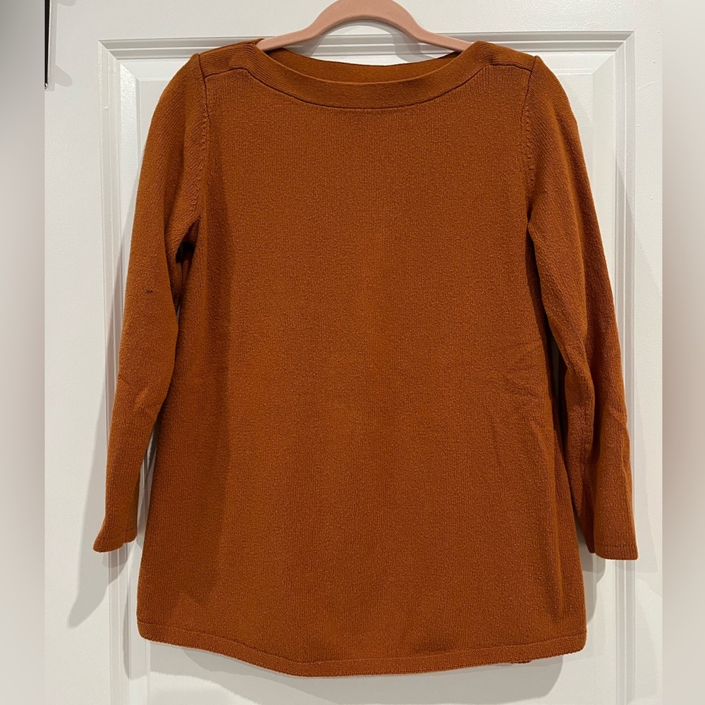 Karen Scott Boat Neck Sweater